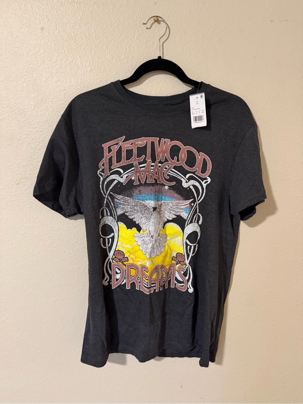 Fleetwood Mac ‘Dreams' Graphic Tee - Dark Gray